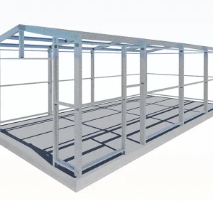 20'(W)X 20'(L-EXTENDABLE)X 12'(H) METAL GARAGES